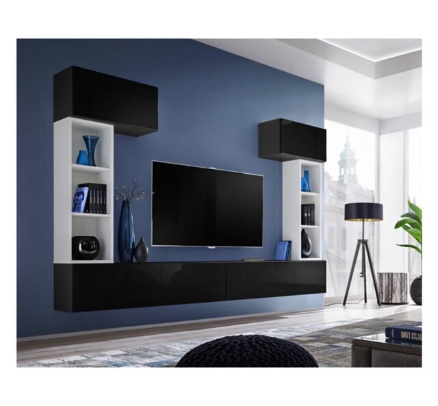 "Maysonet Unfinished Floating Entertainment Centre for TVs up to 60"""