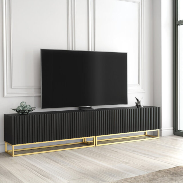 "Alazay Unfinished TV Stand for TVs up to 48"""