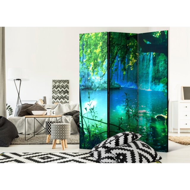 135cm W x 172cm H 3 - Panel One Sided Room Divider Folding Room Divider