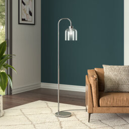 Maris 150cm Gloss Arched Floor Lamp