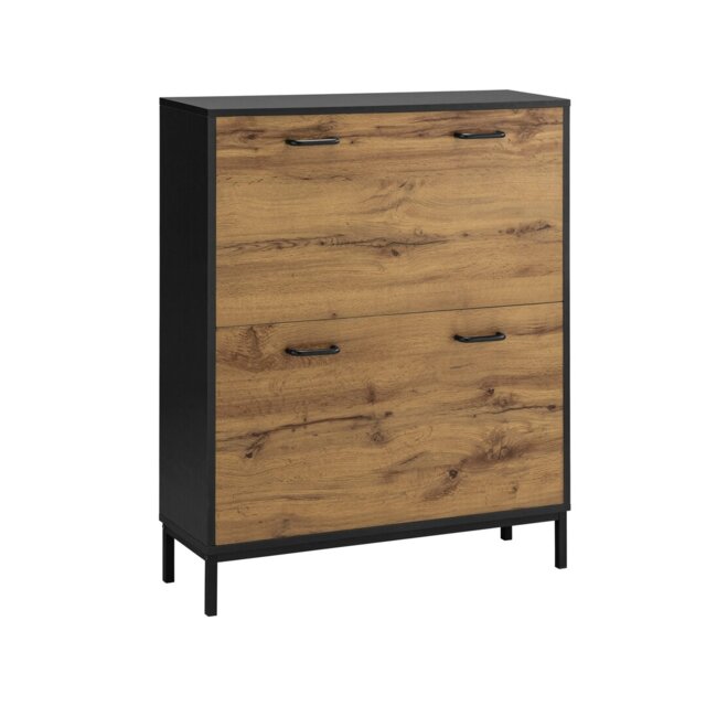 18 Pair Flip Down Shoe Storage