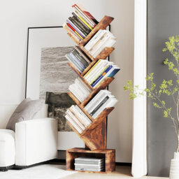 120.4cm H x 20.1cm W Standard Bookcase
