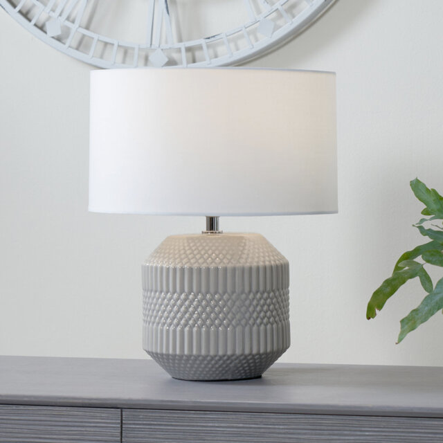 Bequette 38 cm Ceramic Table Lamp