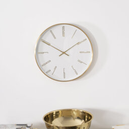 Candra Metal Wall Clock