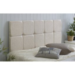 Bria Upholstered Chenille Headboard