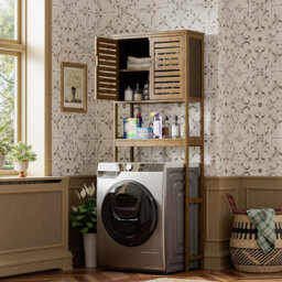 Freestanding Over The Toilet Storage