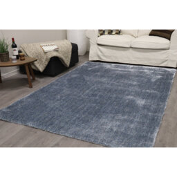 Eddy Silver/blue Rug