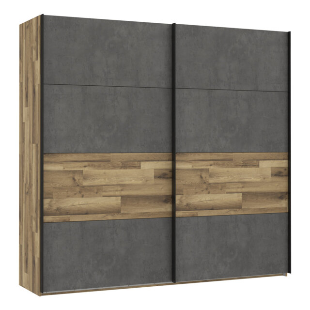 Huguley 2 Door Manufactured Wood Wardrobe