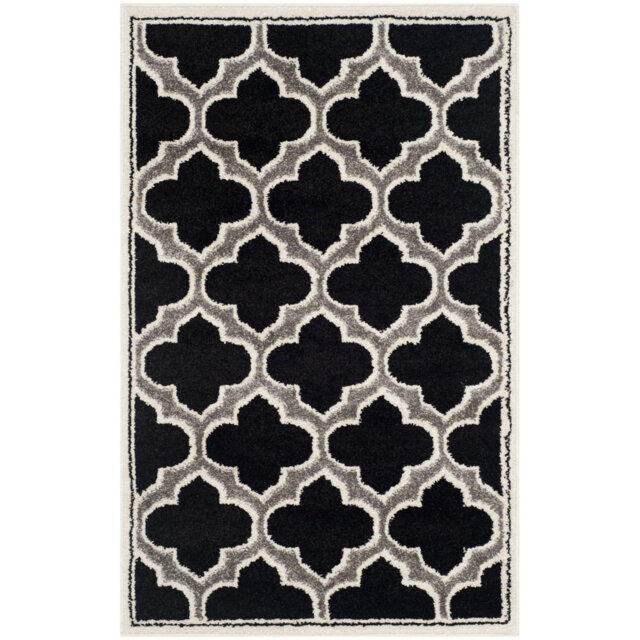 Kimbrough Geometric Hand Woven Indoor / Outdoor Area Rug