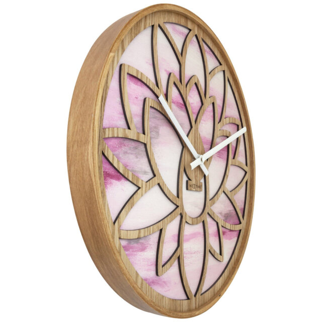 Peace & Calm Solid Wood Wall Clock