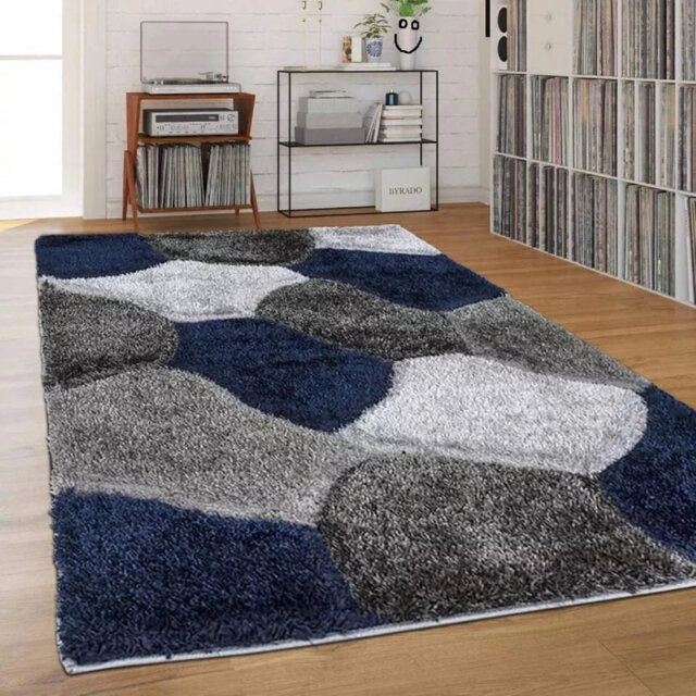 Extra Large Thick Shaggy Rug Soft Living Room Bedroom Carpet Hallway Rugs