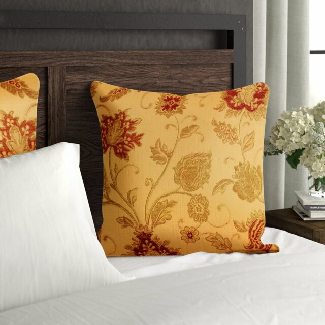 Zurich Floral Jacquard Cushion Cover
