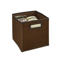 28cm Cube Storage Cubeicals Faux Leather Drawer by ClosetMaid