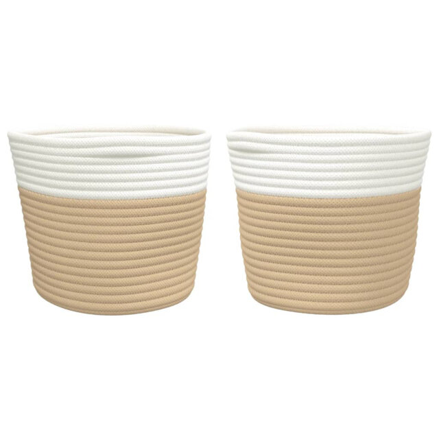 House Of Hampton Fabric Decorative Basket