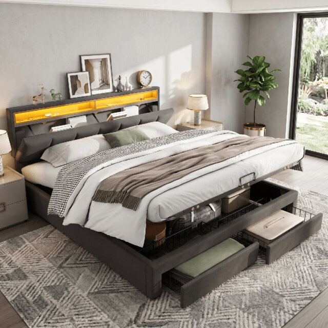 Upholstered Bed