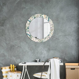 Huldar Glass Flat Wall Mirror