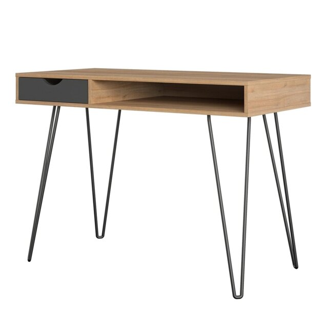 Veney Metal Base Writing Desk