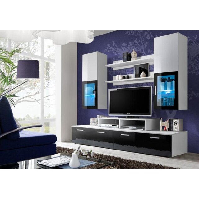 "Austwell Unfinished Floating Entertainment Centre for TVs up to 49"""