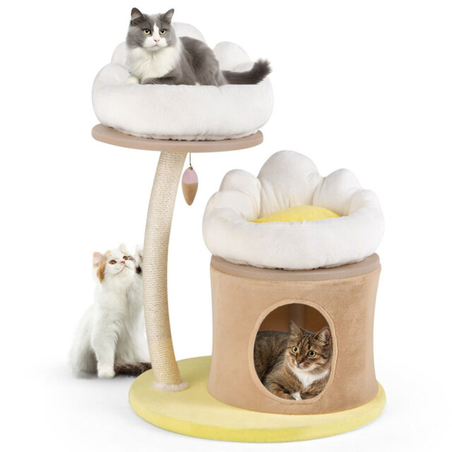 Aubie 32.68cm H Cat Tree