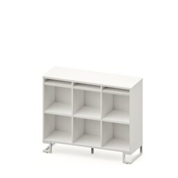 Debellis 101cm H x 119cm W Cube Bookcase