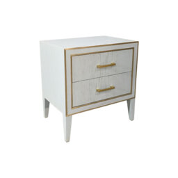 Walsh 60cm W Solid Wood Bedside Table