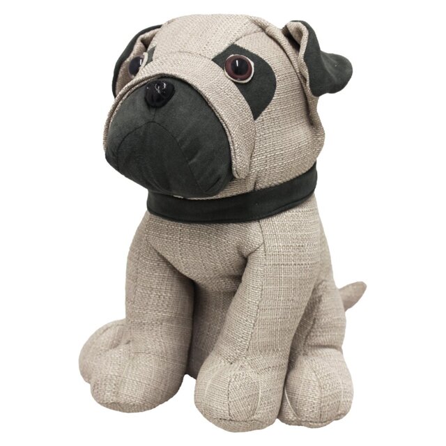 Pug Dog Fabric Door Stop