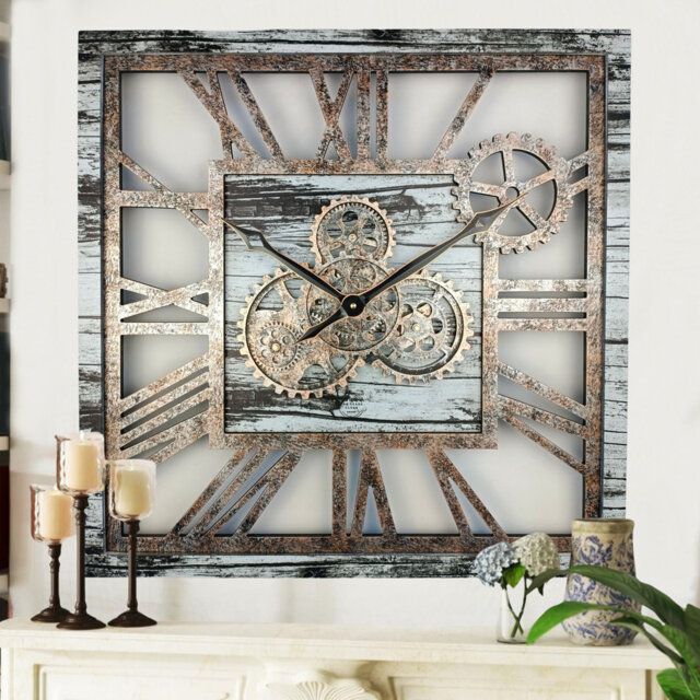 Solid Wood Wall Clock