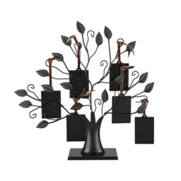 Black Metal Storage Picture Frame