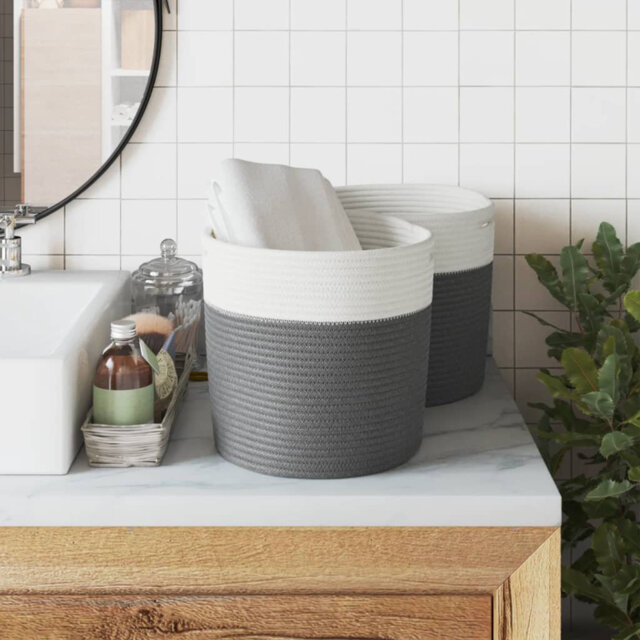 House Of Hampton Fabric Decorative Basket