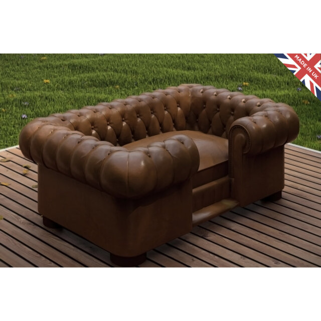 Lavina Faux Leather Pet Bed