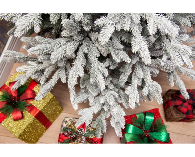 Lighted Artificial Christmas Tree