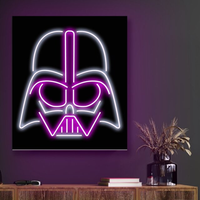 Neon Sign Light Darth Vader Home/Wall Decor by Wayfair