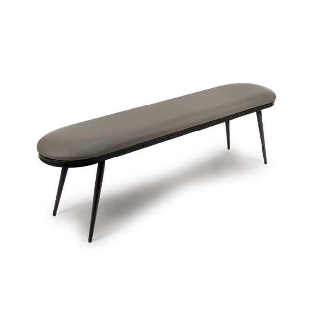Destry Faux Leather Upholstered Bench