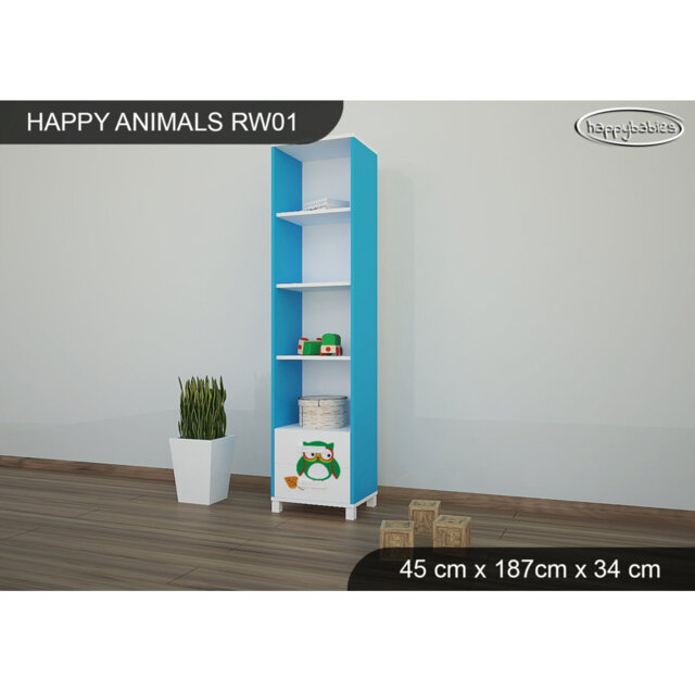 187cm H X 45cm W Cube Unit Kids Bookcase