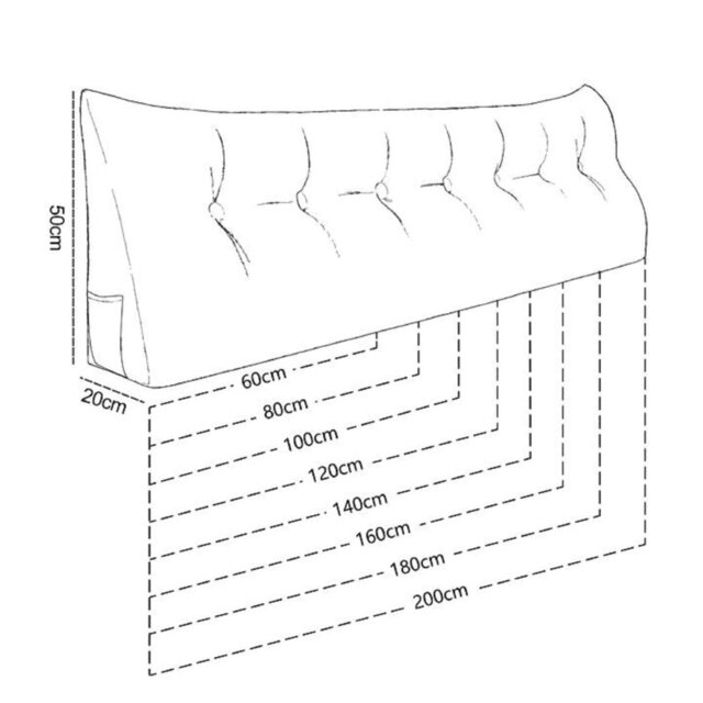 Free Form and Triangular Backrest Cushion