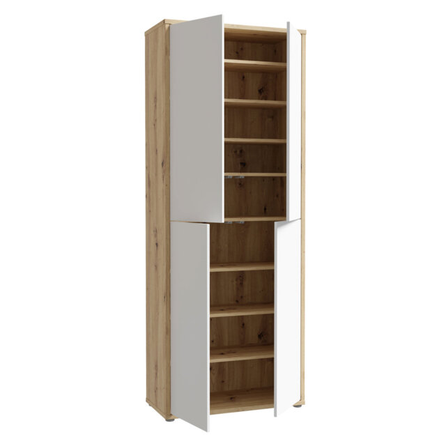 24 Pair Shoe Storage Cabinet
