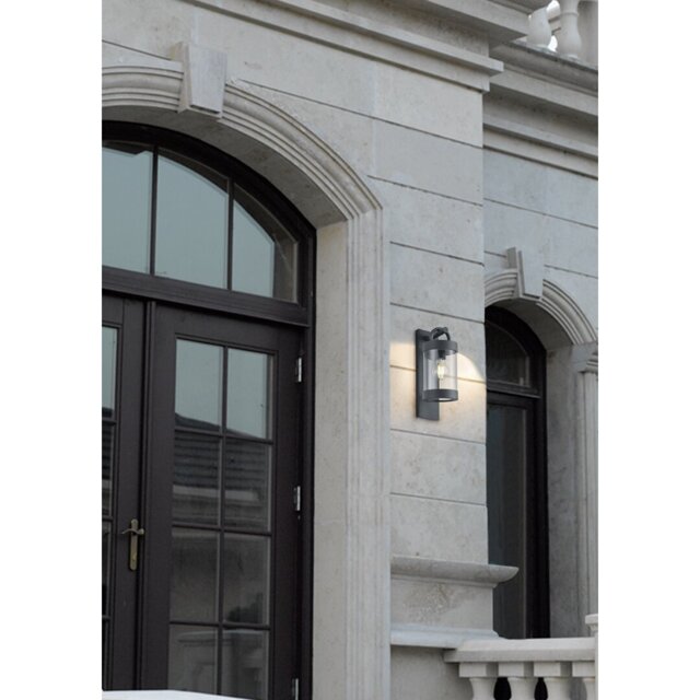 Dublin 12.9Cm H Outdoor Wall Lantern with Dusk to Dawn