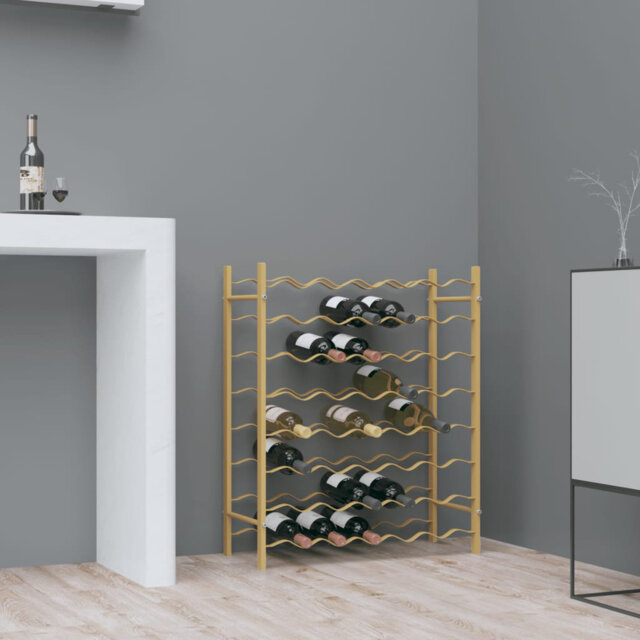 Clora 36 Bottle Floor Wine Bottle Rack