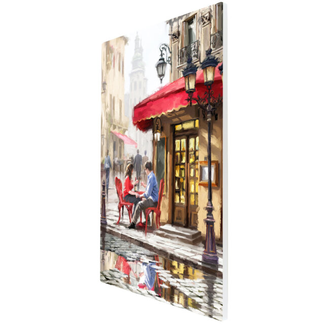 MACNEIL STUDIOS Traditional Cities & Countries Wall Decor on Ceramic