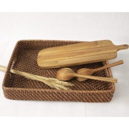Cerie Wicker Tray