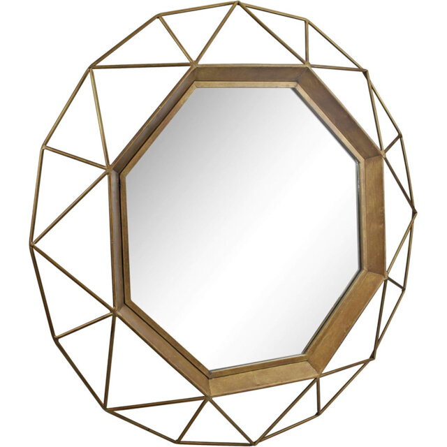 Metal Round Mirror