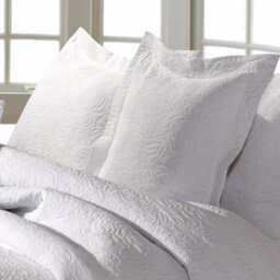Karnes Cotton Blend Floral Sham with Pillow Shams Included