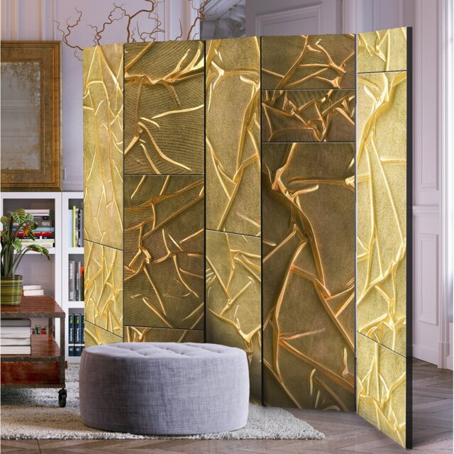 Chantae Solid Wood Folding Room Divider