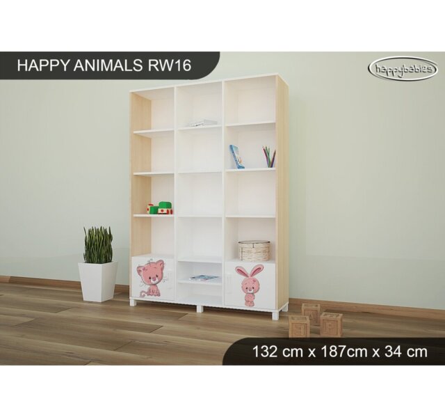 187cm H X 132cm W Kids Bookcase