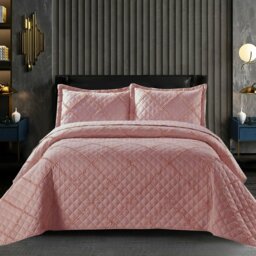 Fairdale Polyester Bedspread with Pillow Shams Included