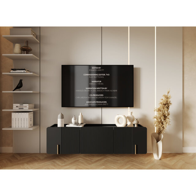 "Cronenbold Unfinished TV Stand for TVs up to 55"""