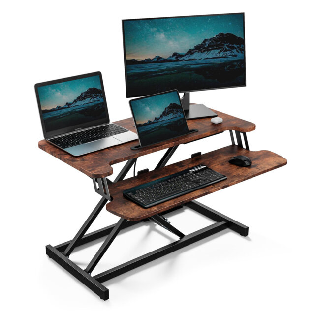 Adjustable Standing Desk Converter