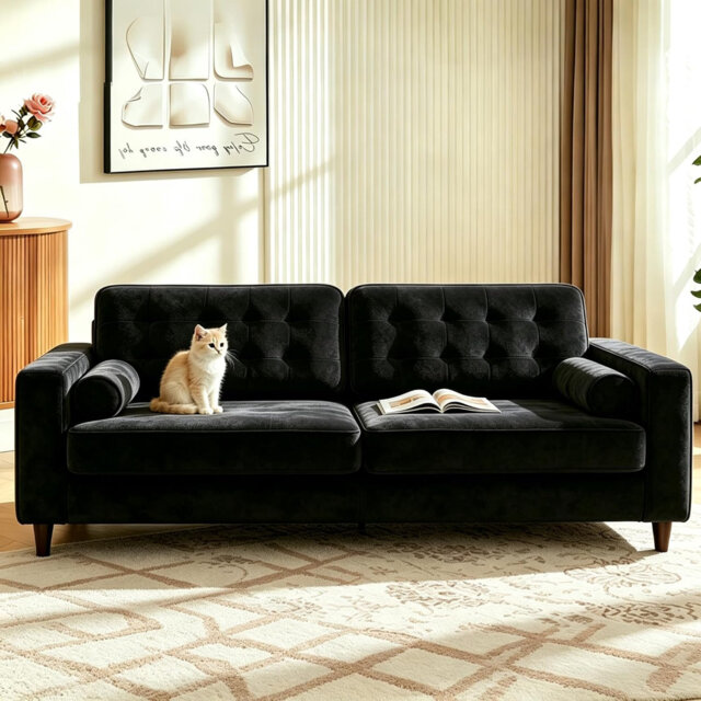 Karnak Velvet Sofa