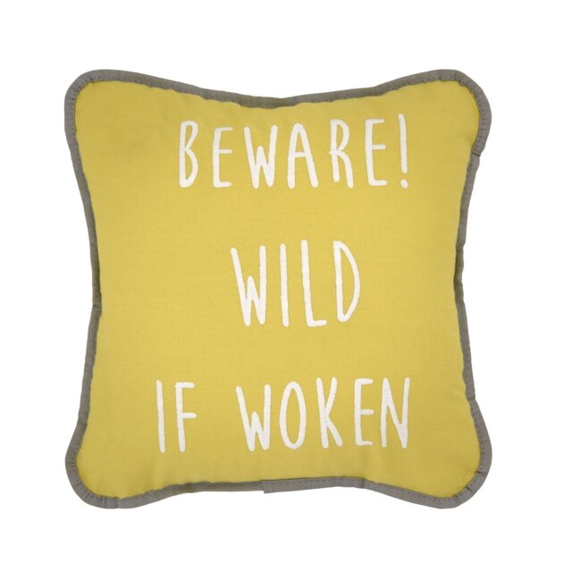 Wild If Woken Cushion with Filling