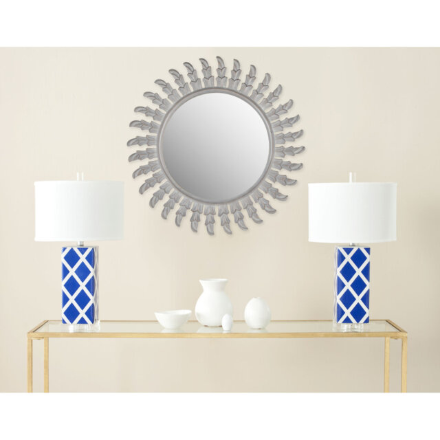 Ernberg Engineered Wood Flat Wall Mirror